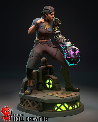 Sevika | 3D Printed Resin Model | Unpainted or Hand-Painted