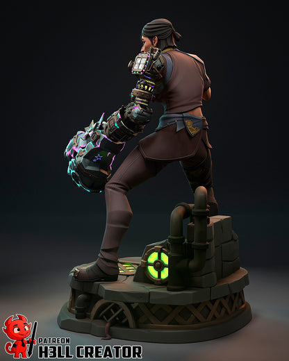 Sevika | 3D Printed Resin Model | Unpainted or Hand-Painted