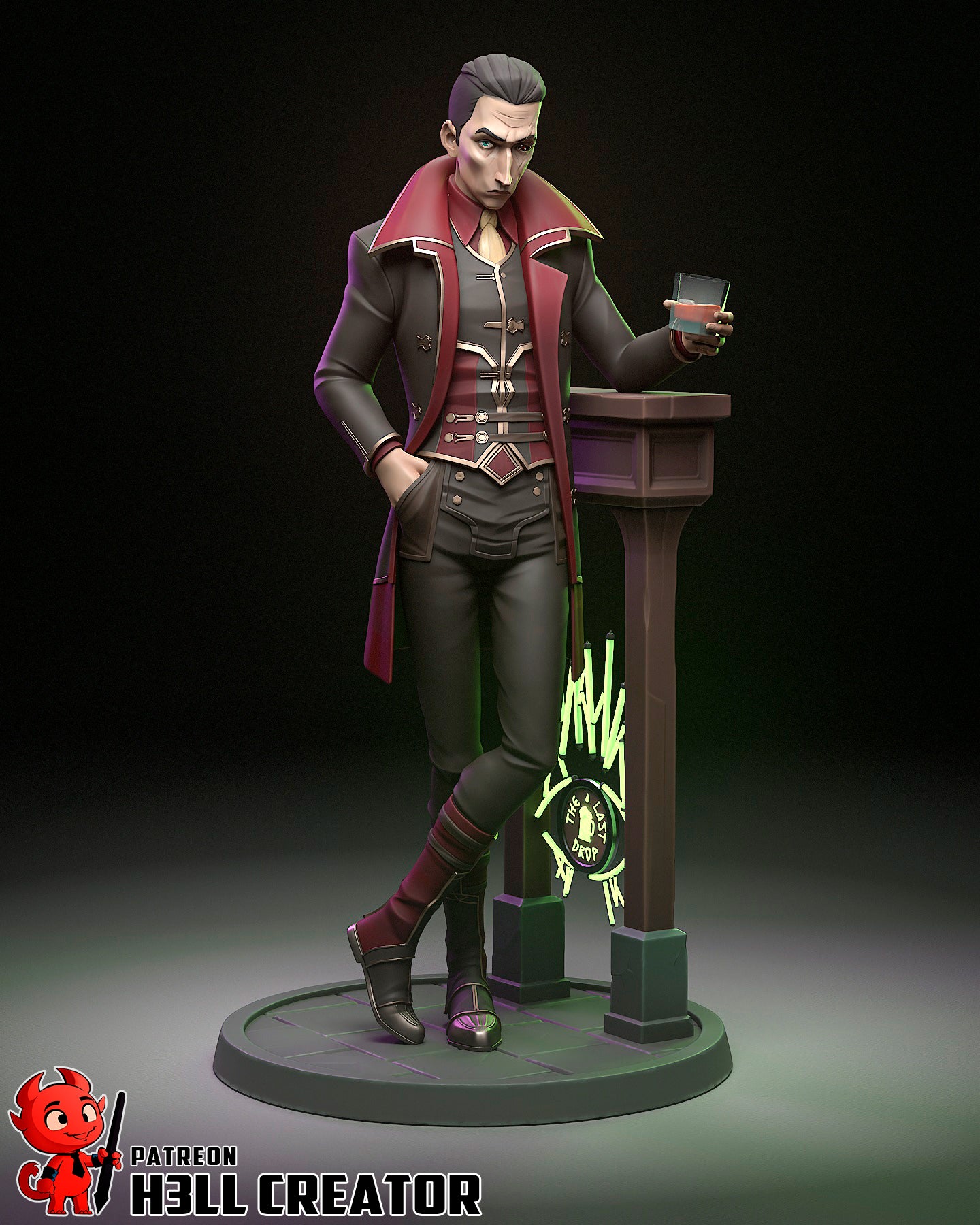 Silco | 3D Printed Resin Model | Unpainted or Hand-Painted