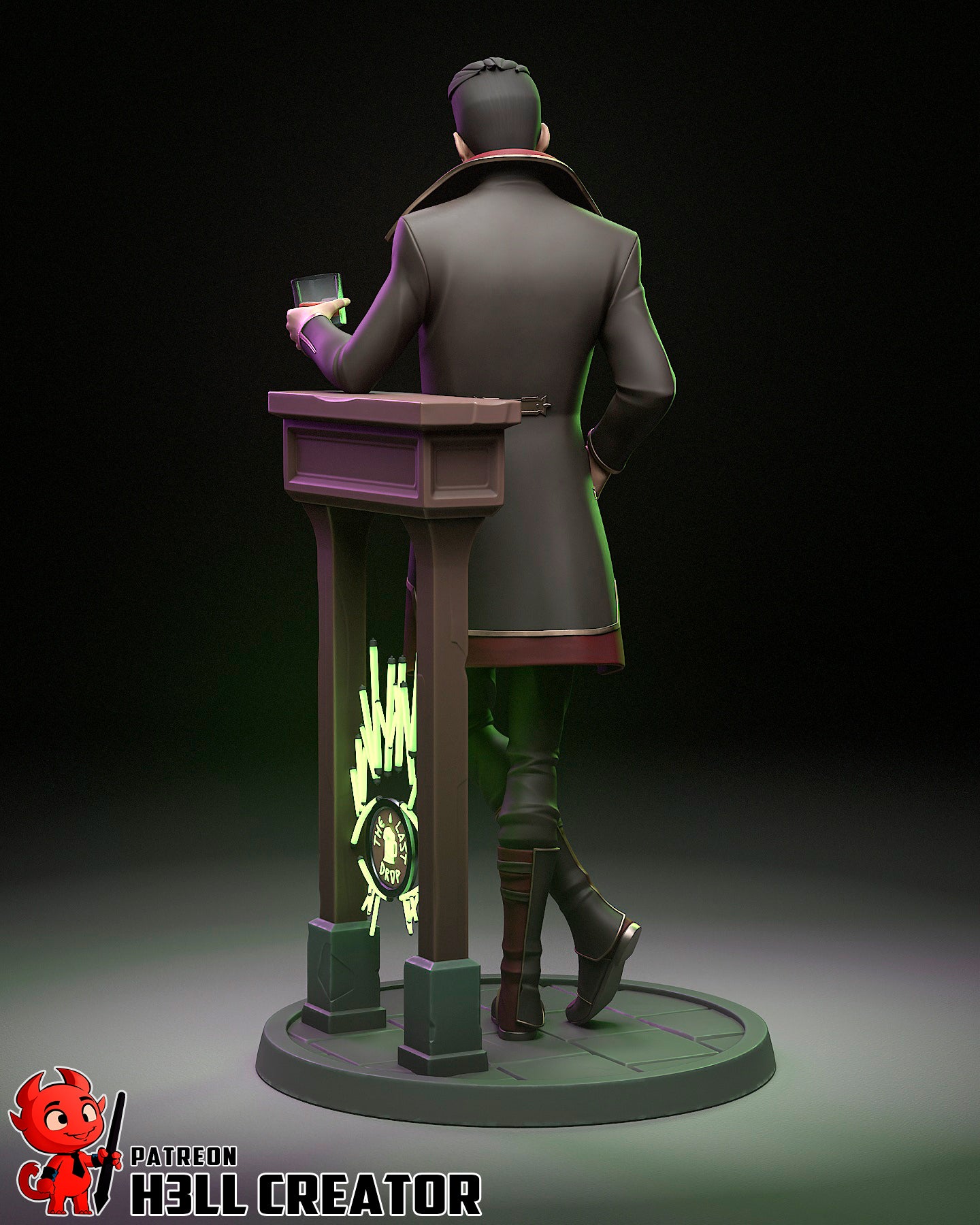 Silco | 3D Printed Resin Model | Unpainted or Hand-Painted
