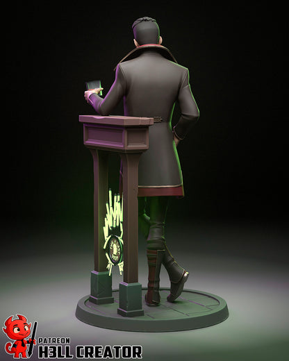 Silco | 3D Printed Resin Model | Unpainted or Hand-Painted