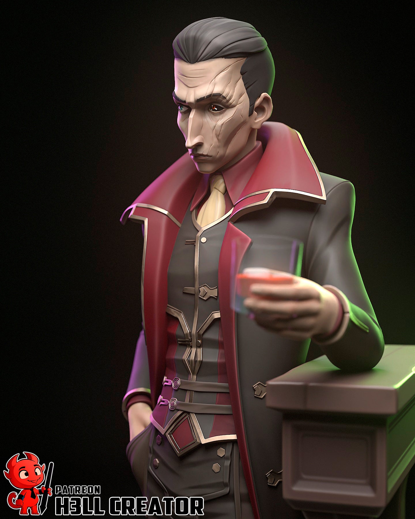 Silco | 3D Printed Resin Model | Unpainted or Hand-Painted