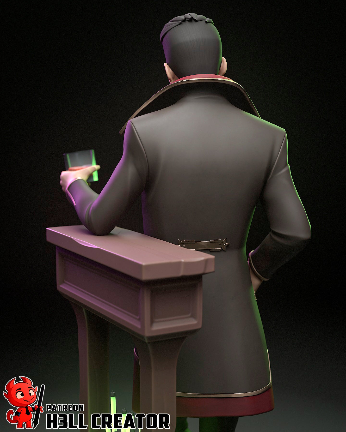 Silco | 3D Printed Resin Model | Unpainted or Hand-Painted