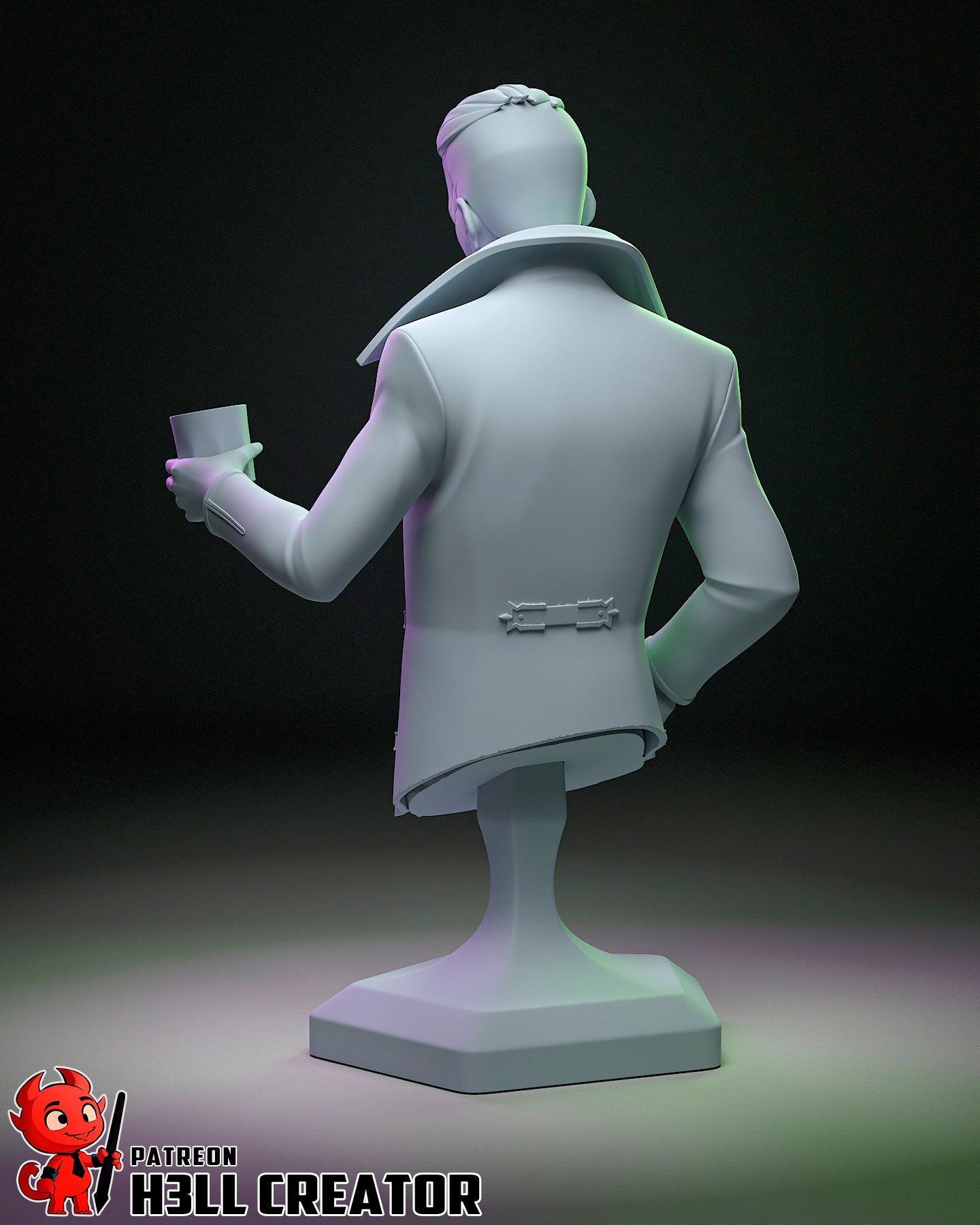 Silco | 3D Printed Resin Model | Unpainted or Hand-Painted