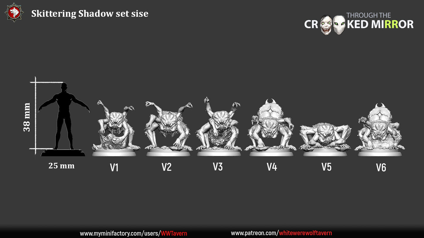 Skittering Shadows - Resin Model - Medium / Large Scale for DnD/Pathfinder/Etc