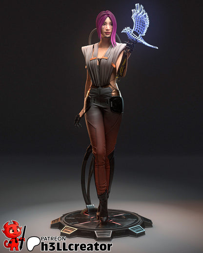 Songbird | 3D Printed Resin Model | Unpainted or Hand-Painted