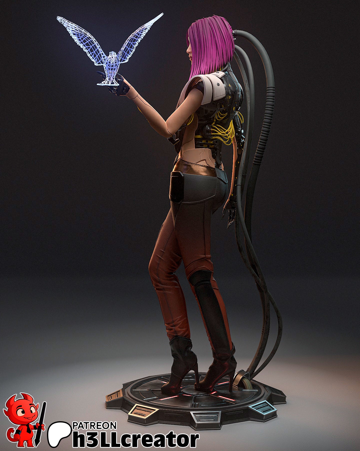 Songbird | 3D Printed Resin Model | Unpainted or Hand-Painted