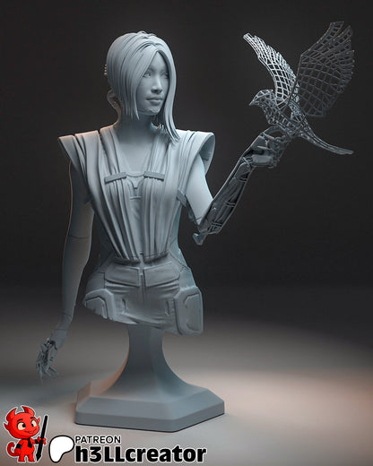 Songbird | 3D Printed Resin Model | Unpainted or Hand-Painted