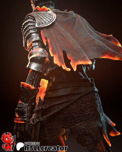 Soul of Cinders | 3D Printed Resin Model | Unpainted or Hand-Painted