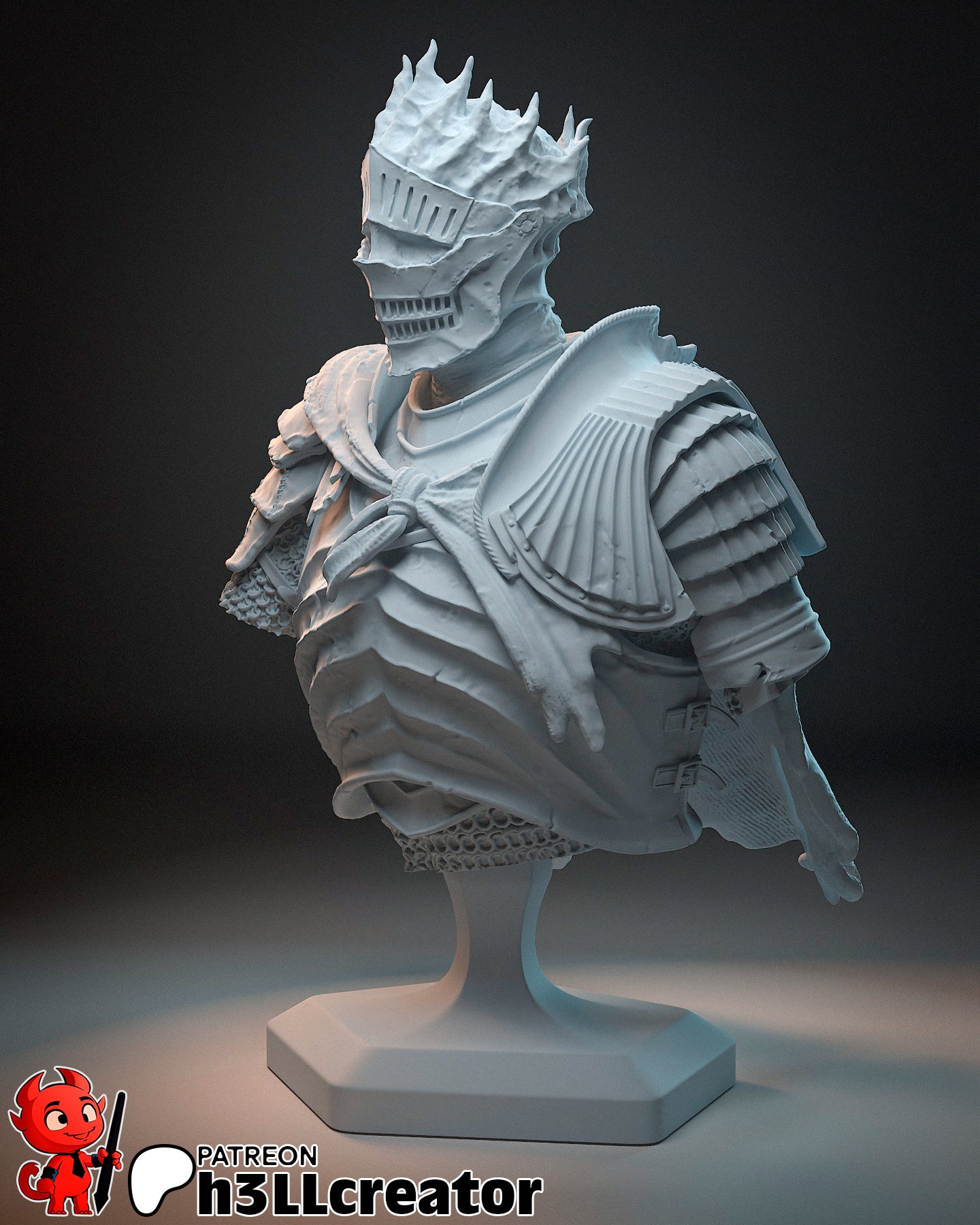Soul of Cinders | 3D Printed Resin Model | Unpainted or Hand-Painted