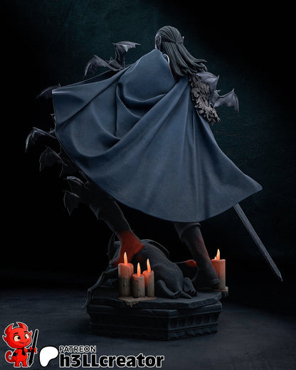 Strahd Von Zarovich | 3D Printed Resin Model | Unpainted or Hand-Painted