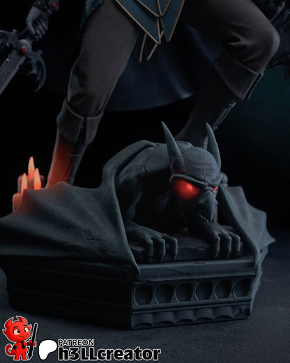 Strahd Von Zarovich | 3D Printed Resin Model | Unpainted or Hand-Painted