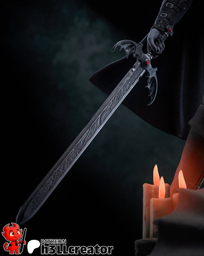 Strahd Von Zarovich | 3D Printed Resin Model | Unpainted or Hand-Painted