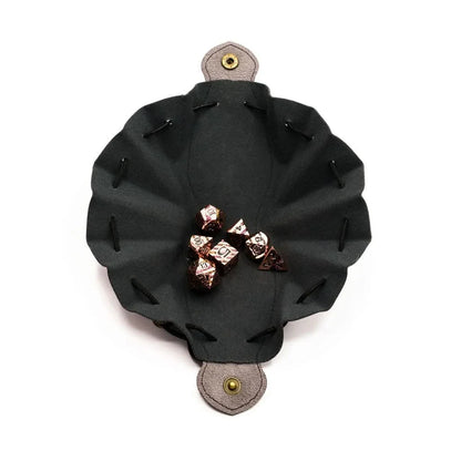 Vegan Leather Dice Bag and Tray