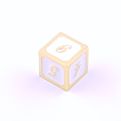 Pure Noble | Solid Metal Dice | 7 Piece Set