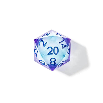 Jester | 33mm D20 | Oversized Liquid Core Dice | Single Dice