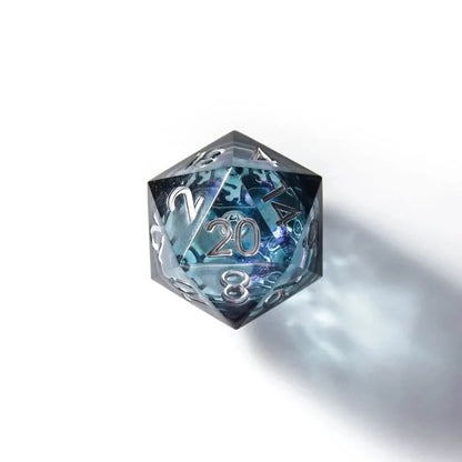 Unseelie | 33mm D20 | Oversized Liquid Core Dice | Single Dice