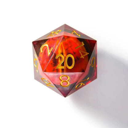 Eye of Power | 50mm D20 | Oversized Resin Dice | Single Dice