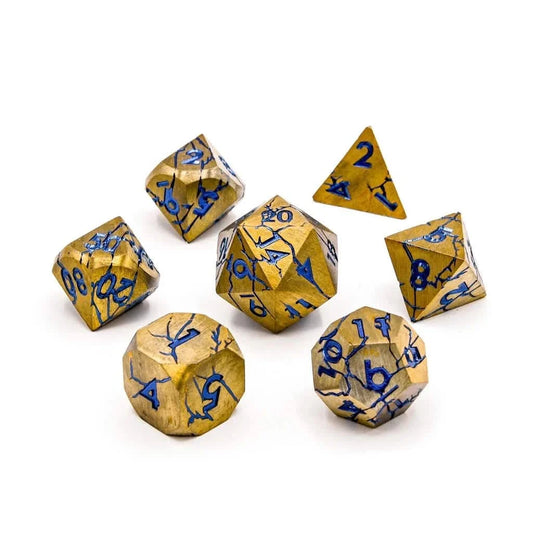 Hextech | Solid Metal Dice | 7 Piece Set