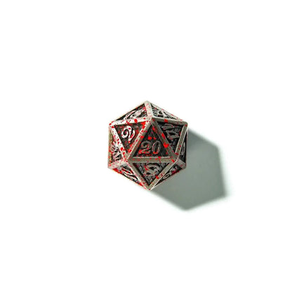 Wyrm's Wrath | Solid Metal Dice | 7 Piece Set
