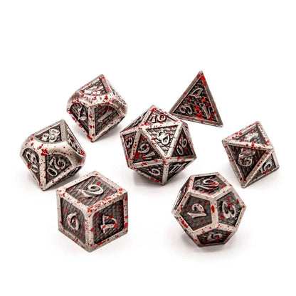 Wyrm's Wrath | Solid Metal Dice | 7 Piece Set
