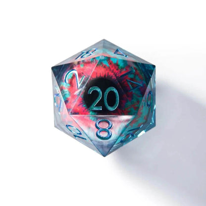 Eye of Eternity | 50mm D20 | Oversized Resin Dice | Single Dice