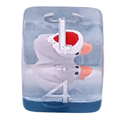 Santa Ducks | Resin Inclusion Dice | 7 Piece Set