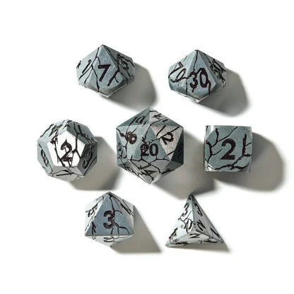 Ancient Arcane | Solid Metal Dice | 7 Piece Set