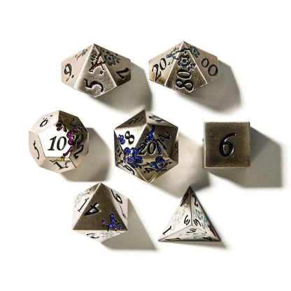 Iron Blossom | Solid Metal | 7 Piece Set