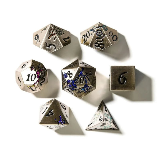 Iron Blossom | Solid Metal | 7 Piece Set