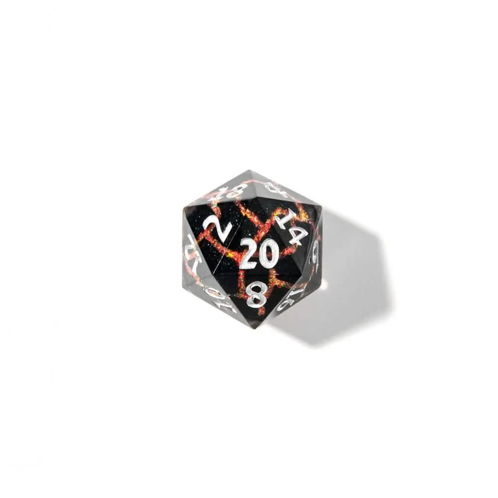 Shifting Sands | Sharp Edge Dice | Resin | 7 Piece Set