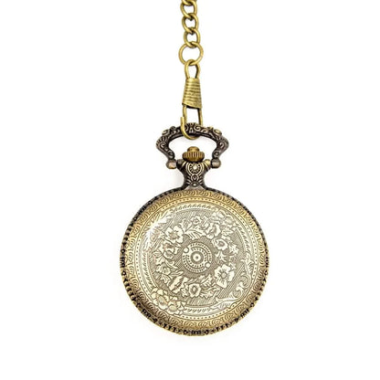Death's Keeper | Pocket Watch Dice Case | Mini Dice | Ancient Gold