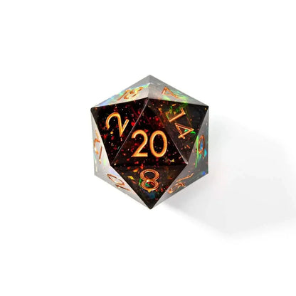 Archer's Dream | 50mm D20 | Oversized Resin Dice | Single Dice