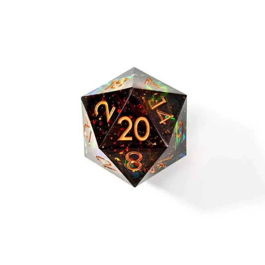 Archer's Dream | 50mm D20 | Oversized Resin Dice | Single Dice