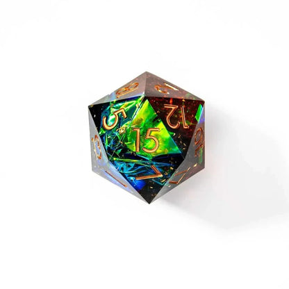 Archer's Dream | 50mm D20 | Oversized Resin Dice | Single Dice