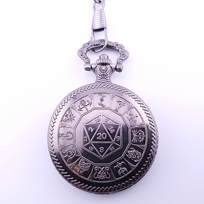 Adventurer's Cache | Pocket Watch Case | Ancient Silver