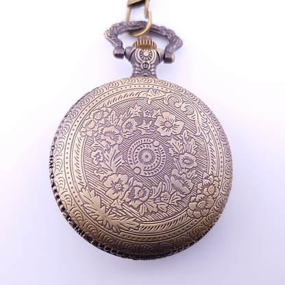 Celestial Champion | Pocket Watch Case | Ancient Gold
