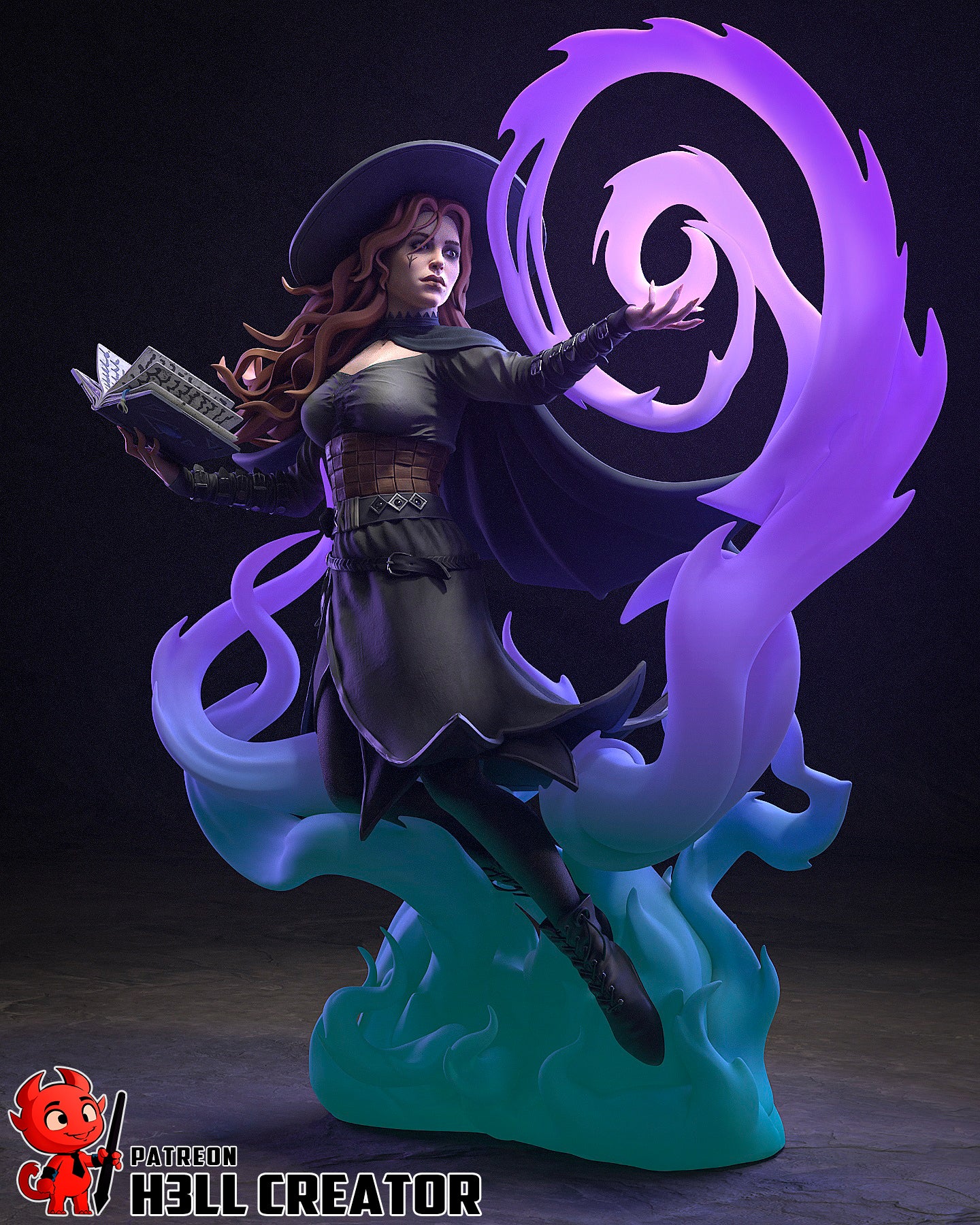 Tasha | 3D Printed Resin Model | Unpainted or Hand-Painted