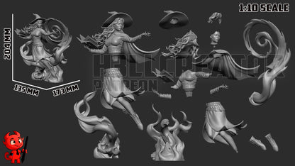 Tasha | 3D Printed Resin Model | Unpainted or Hand-Painted