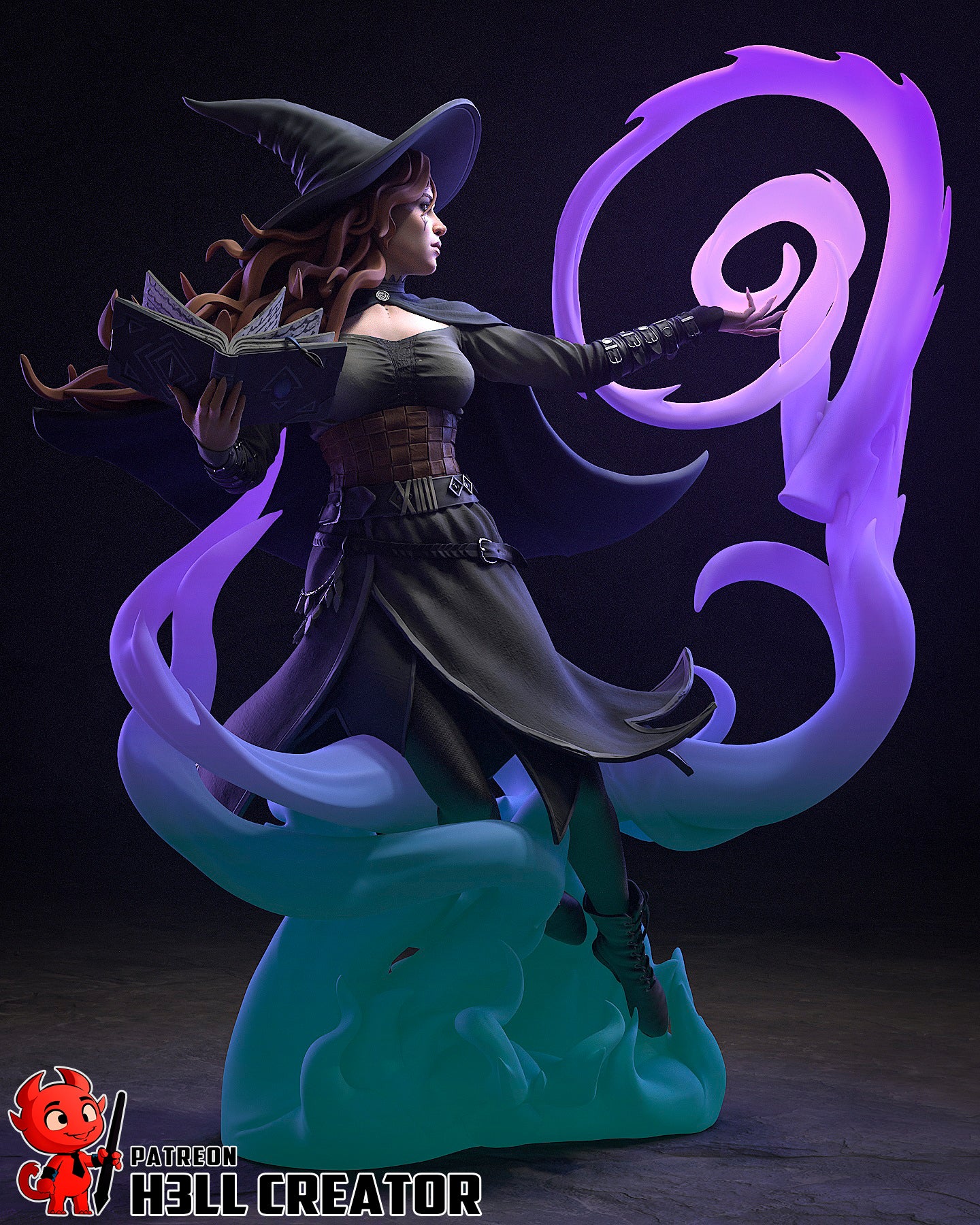 Tasha | 3D Printed Resin Model | Unpainted or Hand-Painted