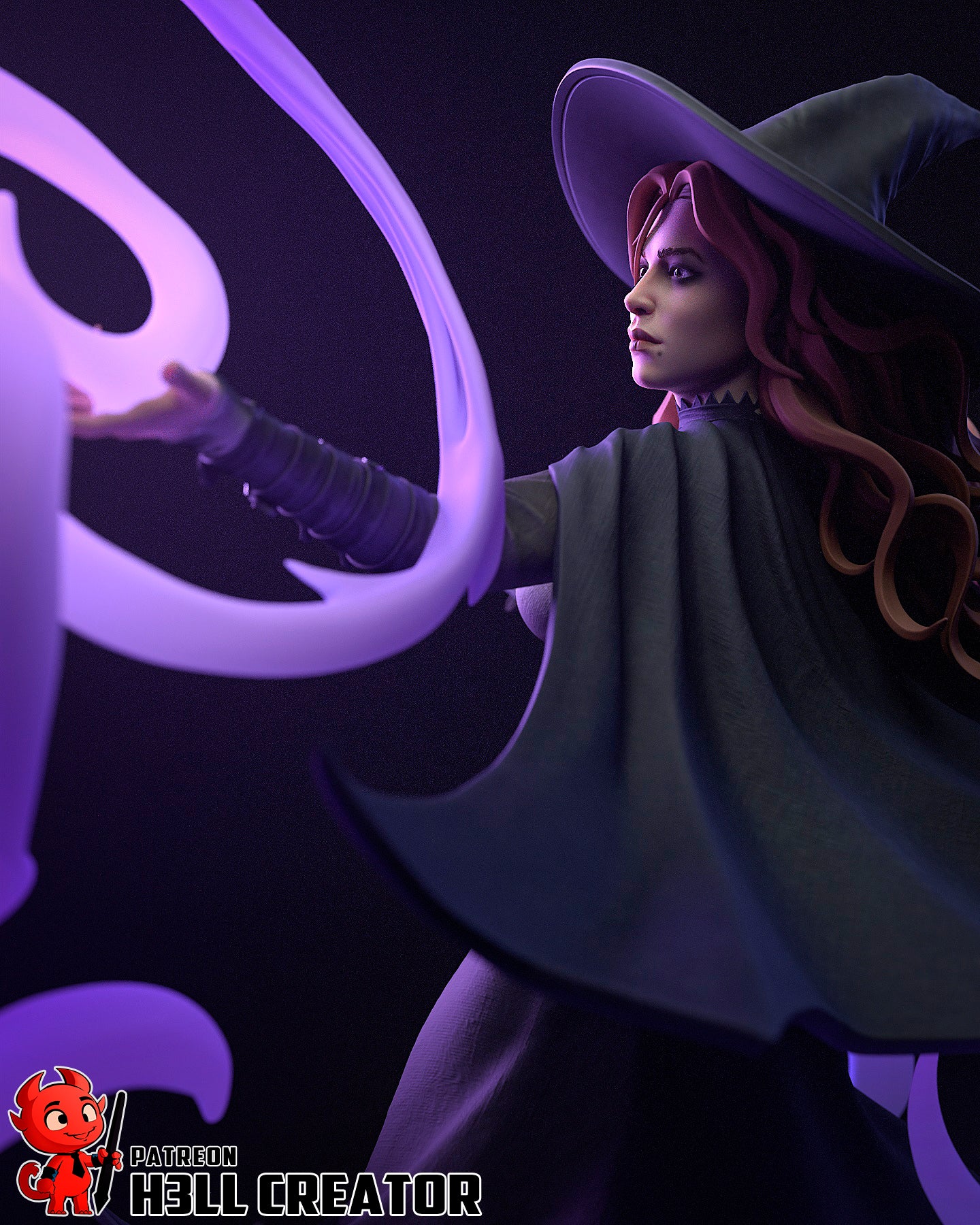 Tasha | 3D Printed Resin Model | Unpainted or Hand-Painted