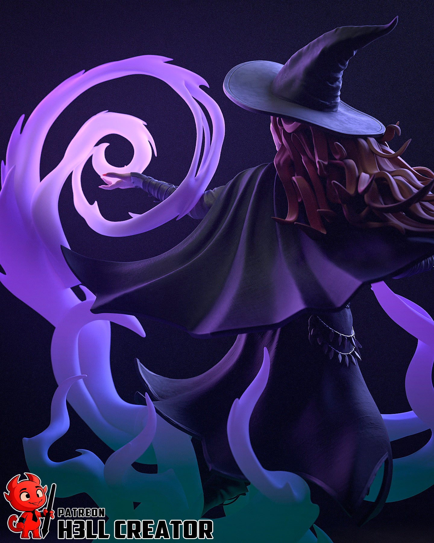 Tasha | 3D Printed Resin Model | Unpainted or Hand-Painted