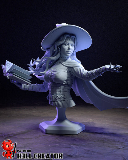 Tasha | 3D Printed Resin Model | Unpainted or Hand-Painted