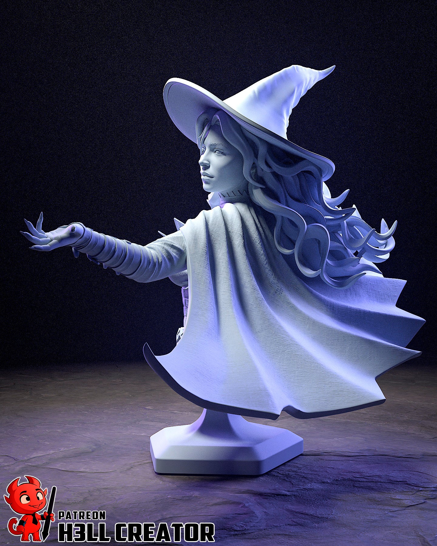 Tasha | 3D Printed Resin Model | Unpainted or Hand-Painted