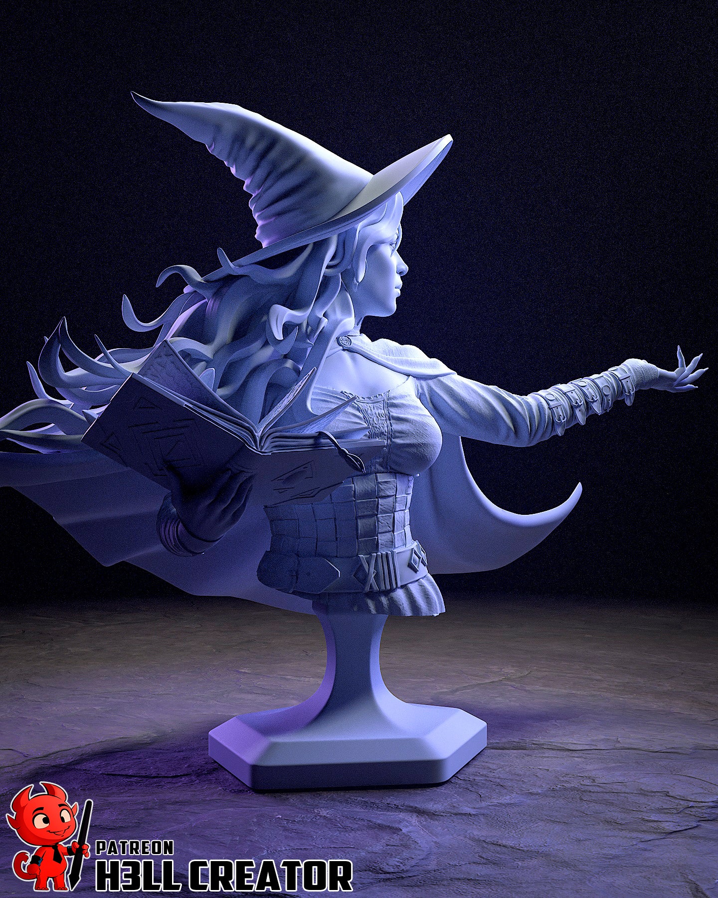 Tasha | 3D Printed Resin Model | Unpainted or Hand-Painted