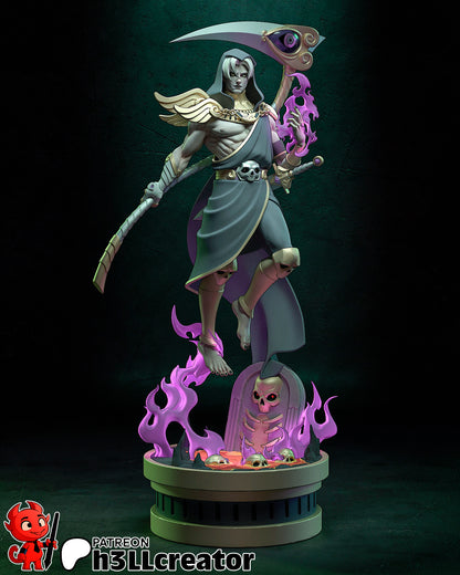 Thanatos | 3D Printed Resin Model | Unpainted or Hand-Painted