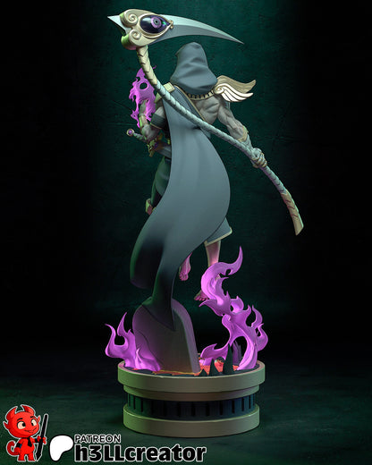 Thanatos | 3D Printed Resin Model | Unpainted or Hand-Painted