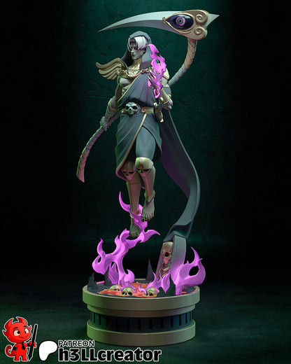 Thanatos | 3D Printed Resin Model | Unpainted or Hand-Painted