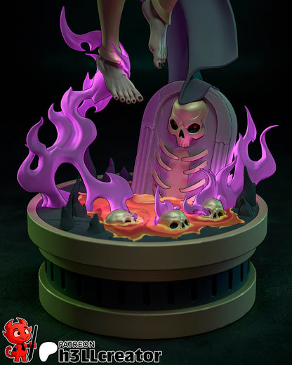 Thanatos | 3D Printed Resin Model | Unpainted or Hand-Painted