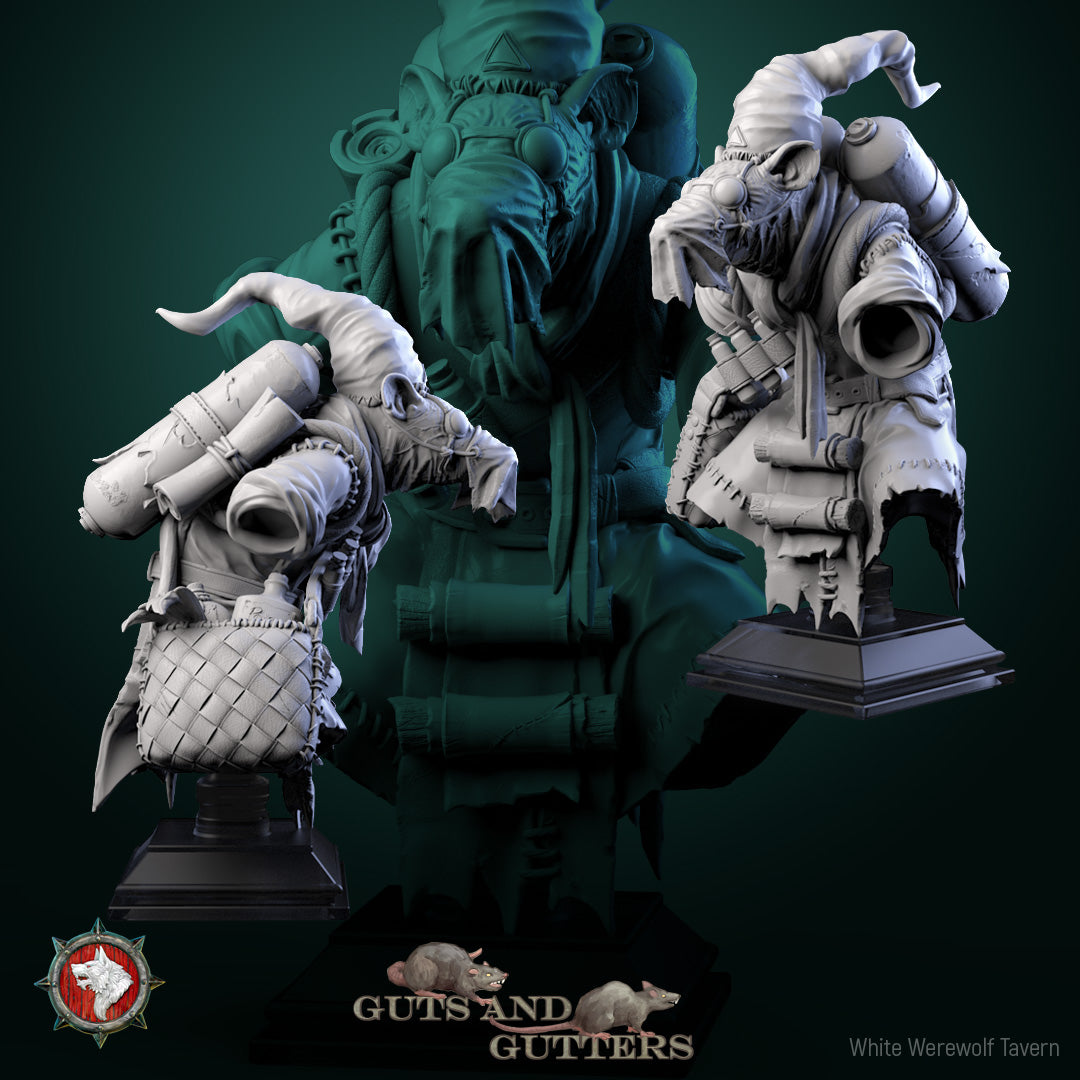 Dungeons and Dragons Models - Guts and gutters - Set by White Werewolf Tavern